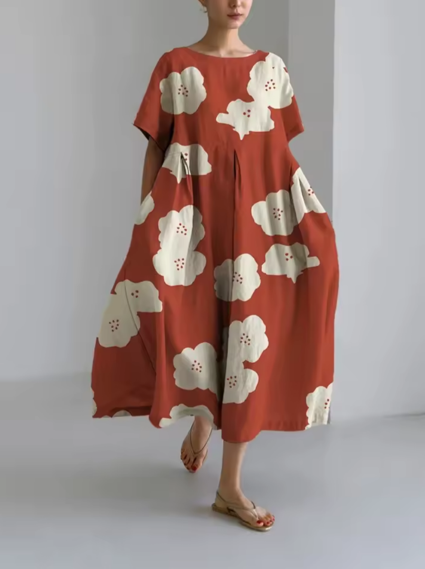 The Ferndale™ | Romantic Print Midi