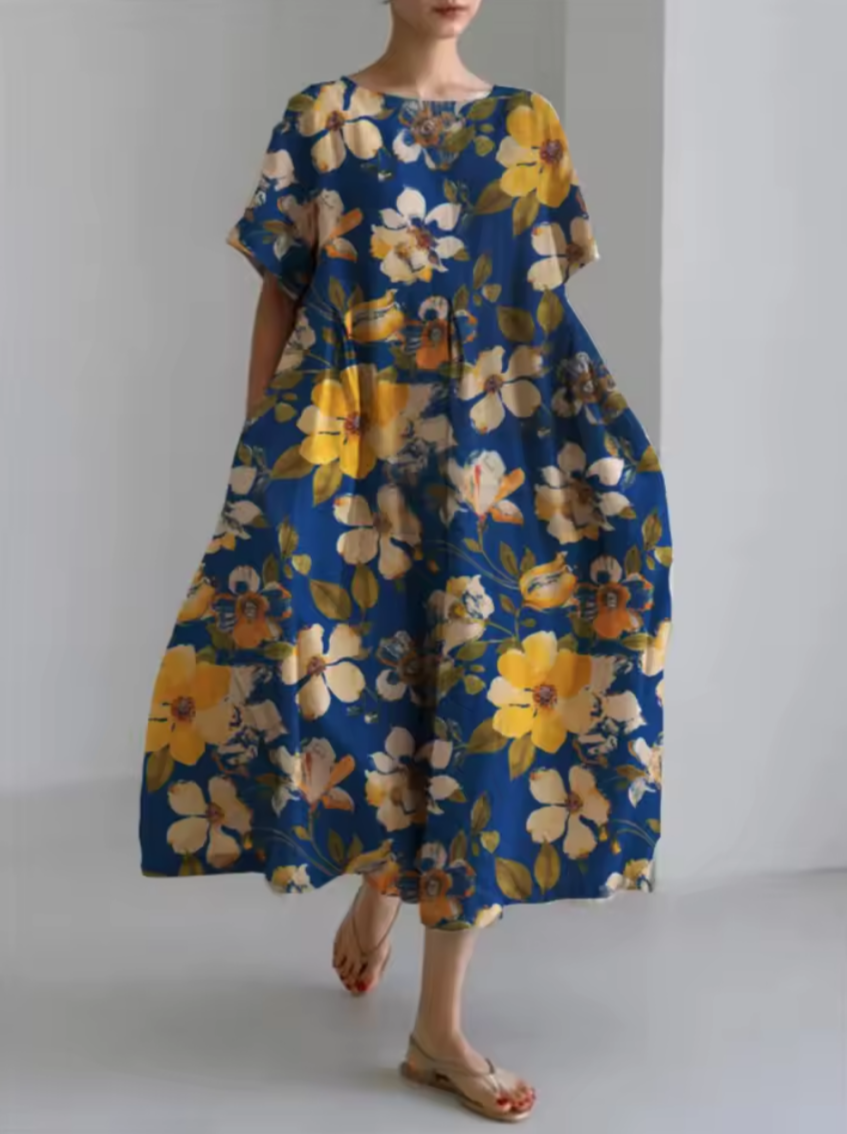 The Ferndale™ | Romantic Print Midi