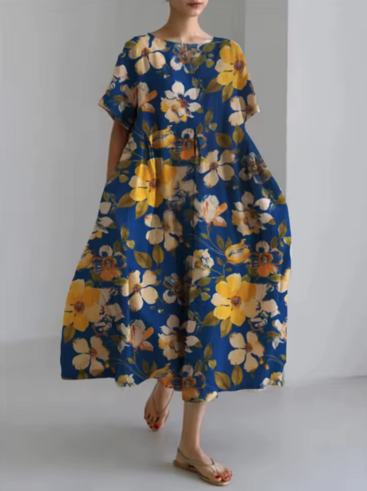 The Ferndale™ | Romantic Print Midi