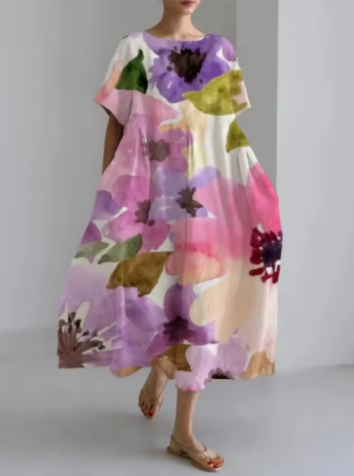 The Ferndale™ | Romantic Print Midi