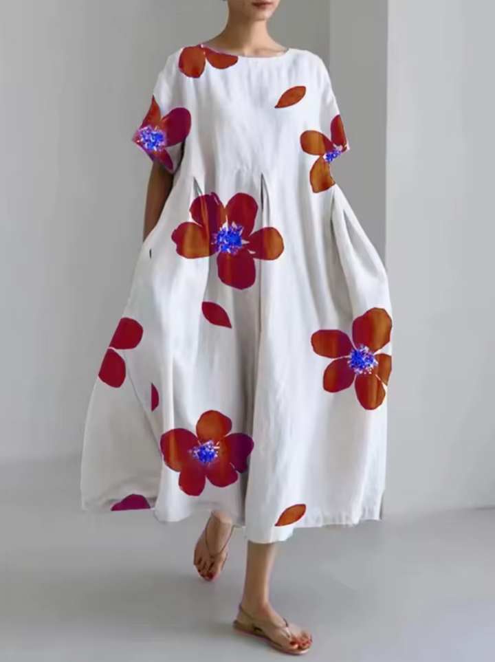 The Ferndale™ | Romantic Print Midi