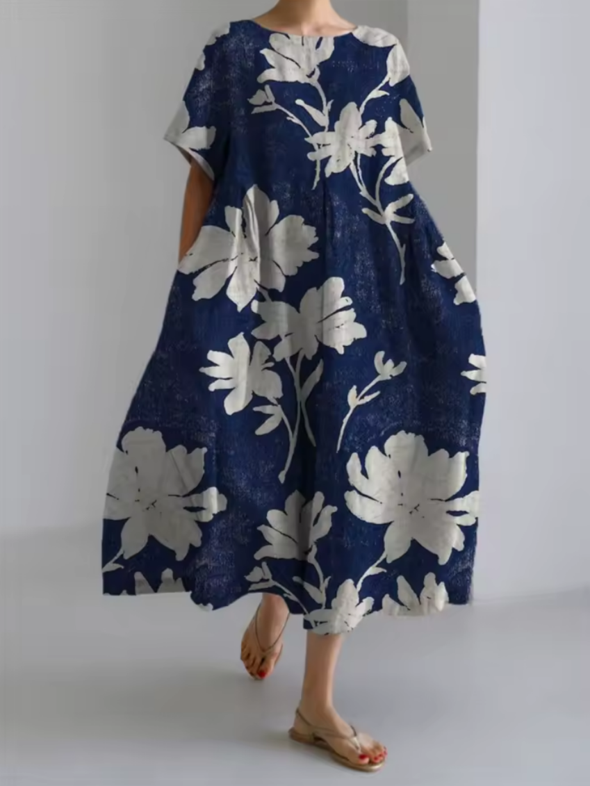 The Ferndale™ | Romantic Print Midi