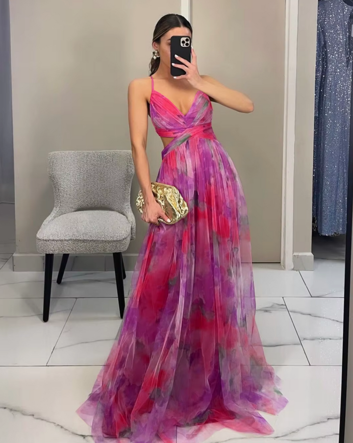 The Amarae™ | Dreamy Garden Maxi Dress