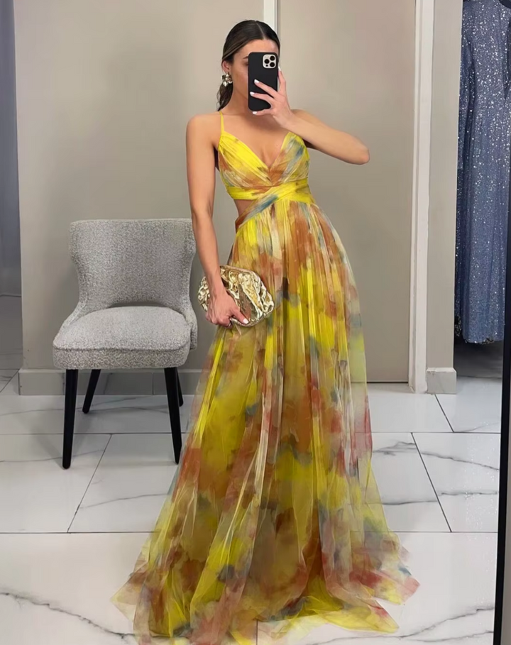 The Amarae™ | Dreamy Garden Maxi Dress