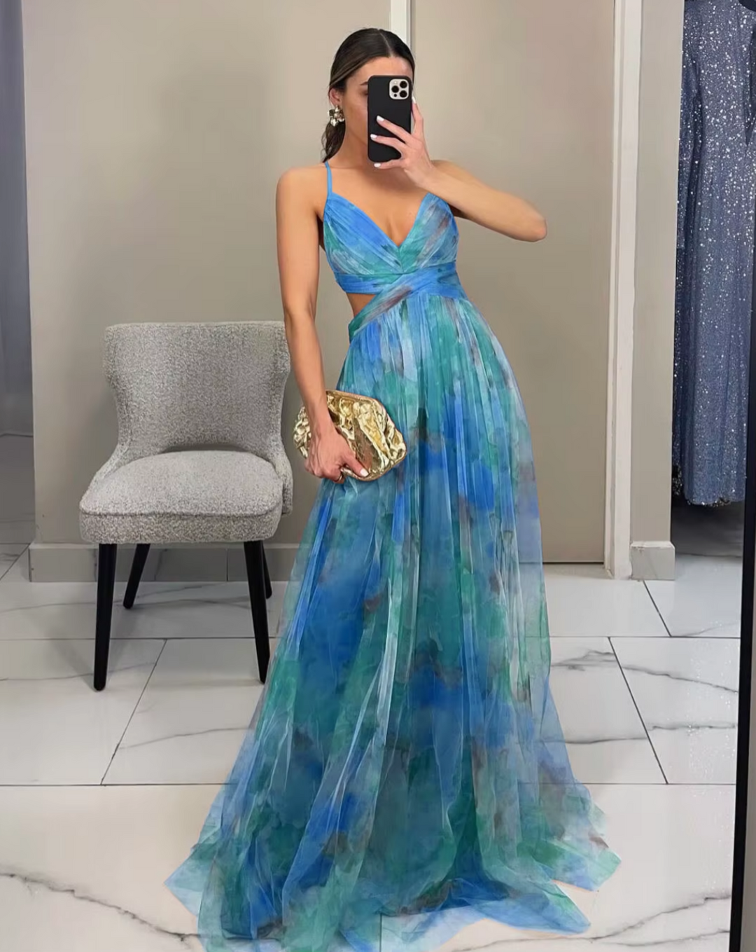 The Amarae™ | Dreamy Garden Maxi Dress