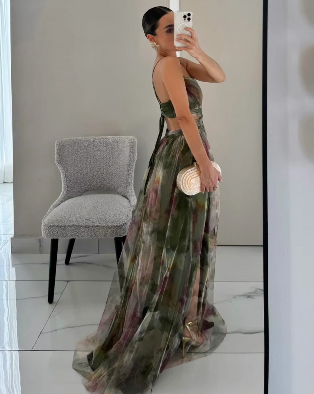 The Amarae™ | Dreamy Garden Maxi Dress
