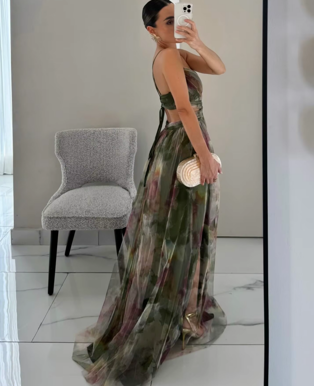 The Amarae™ | Dreamy Garden Maxi Dress