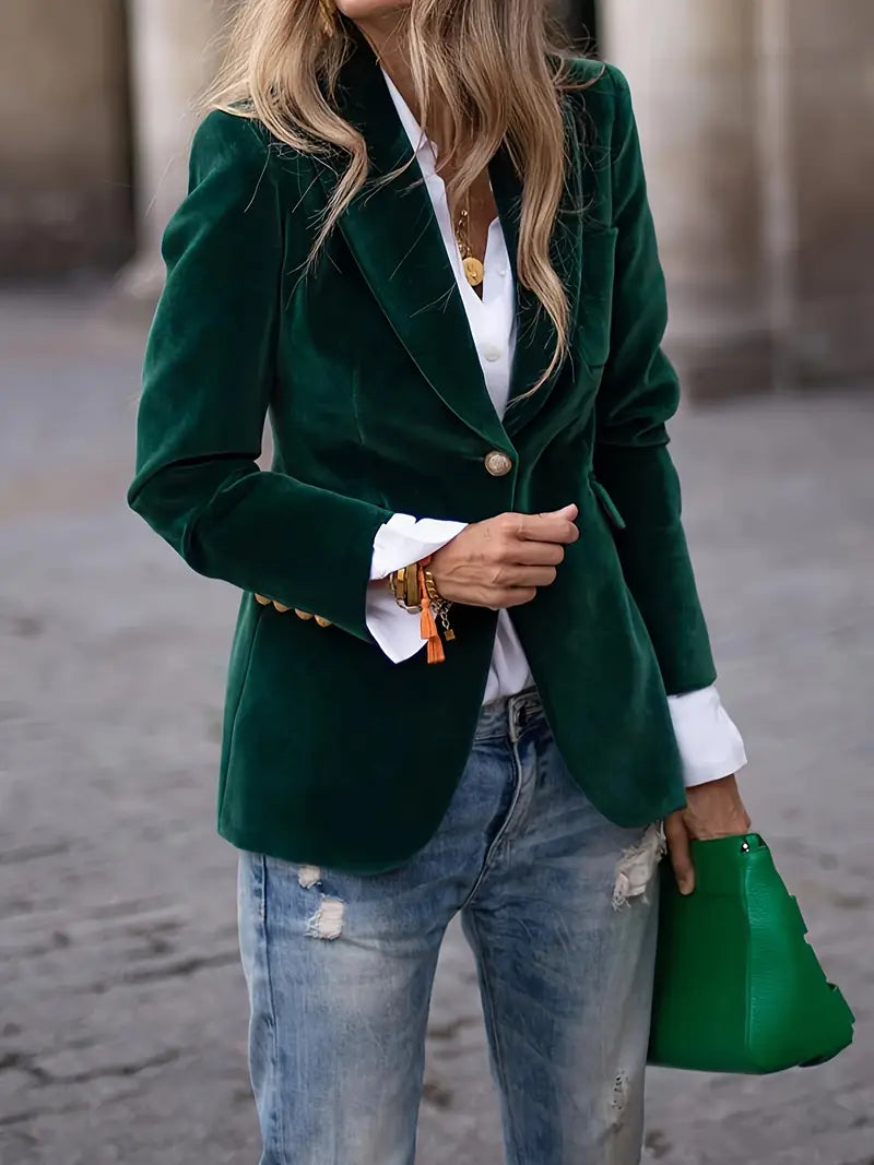 The Evelina™ | Evening Velvet Blazer