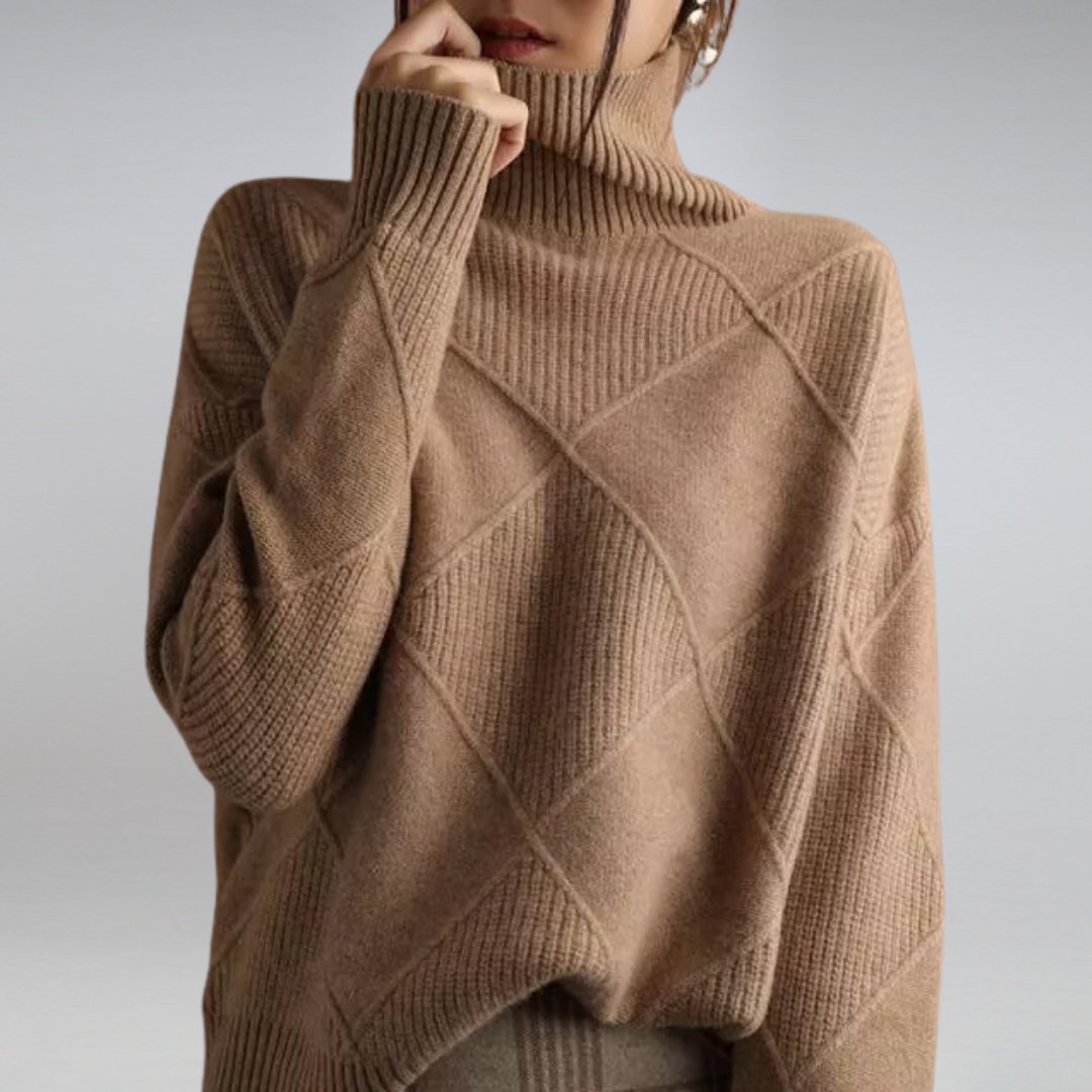 The UV Lily™ | Roll Neck Sweater