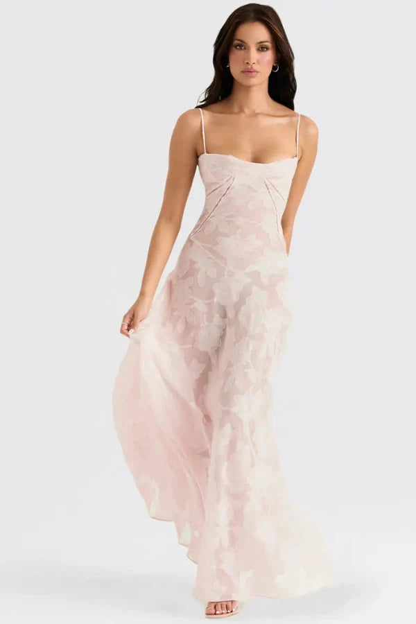 The Enlira™ | Dreamy Lace Halter Dress for Women – Spring Summer Holiday Fairy Look