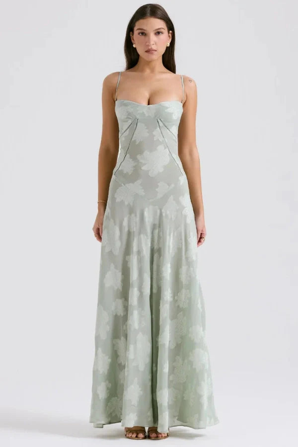 The Enlira™ | Dreamy Lace Halter Dress for Women – Spring Summer Holiday Fairy Look