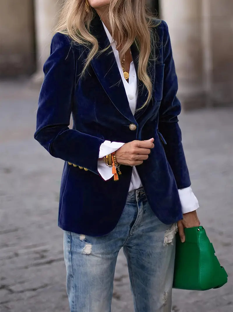 The Evelina™ | Evening Velvet Blazer