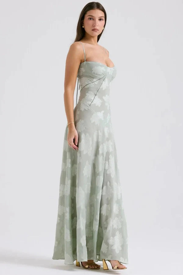 The Enlira™ | Dreamy Lace Halter Dress for Women – Spring Summer Holiday Fairy Look