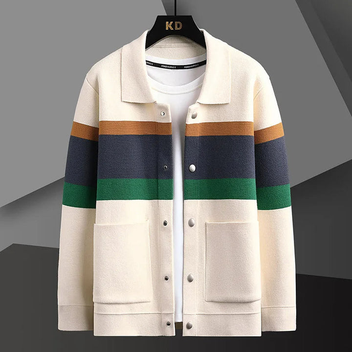 The Camden™ | Striped Knit Jacket