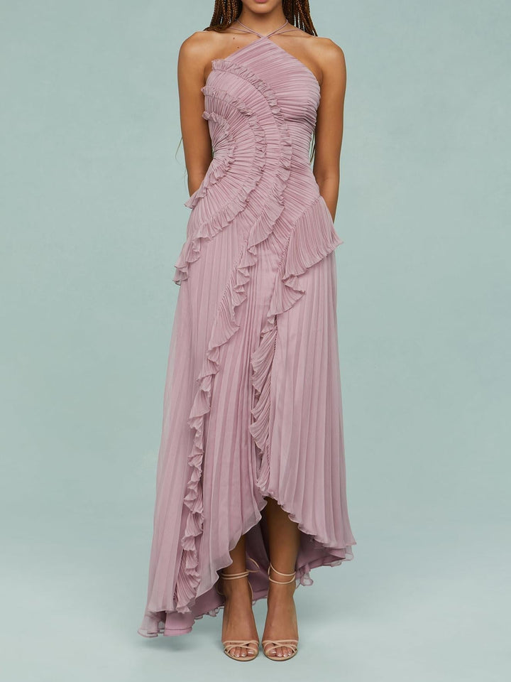 The Halewick™ | Flowing Ocean Swirl Dress