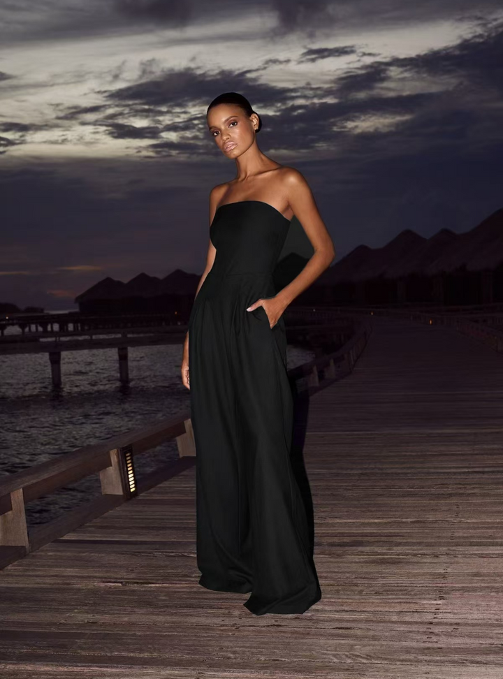 The Nerissa™ | Elegant Sleeveless One-Piece