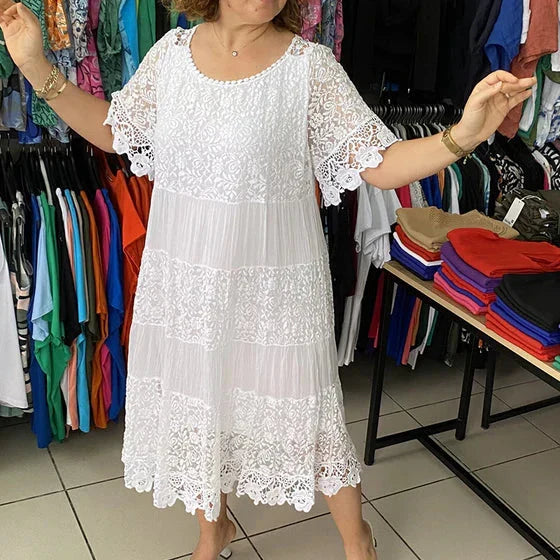 The Belle™ | Timeless Lace Cocktail Dress
