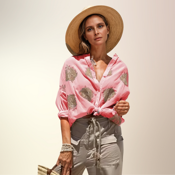 The Elviana™ | Plaid Women's Shirt