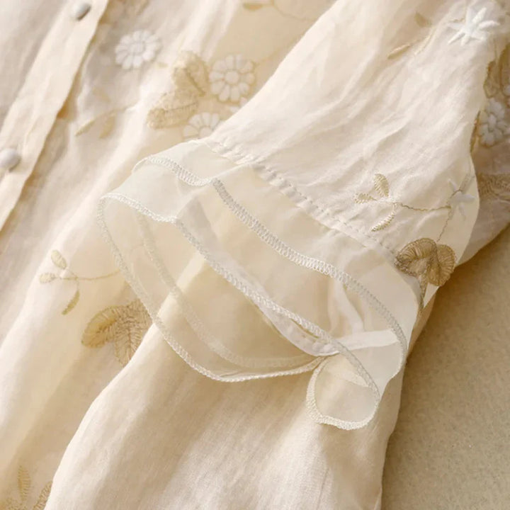 The Elowen™ | Embroidered Blouse
