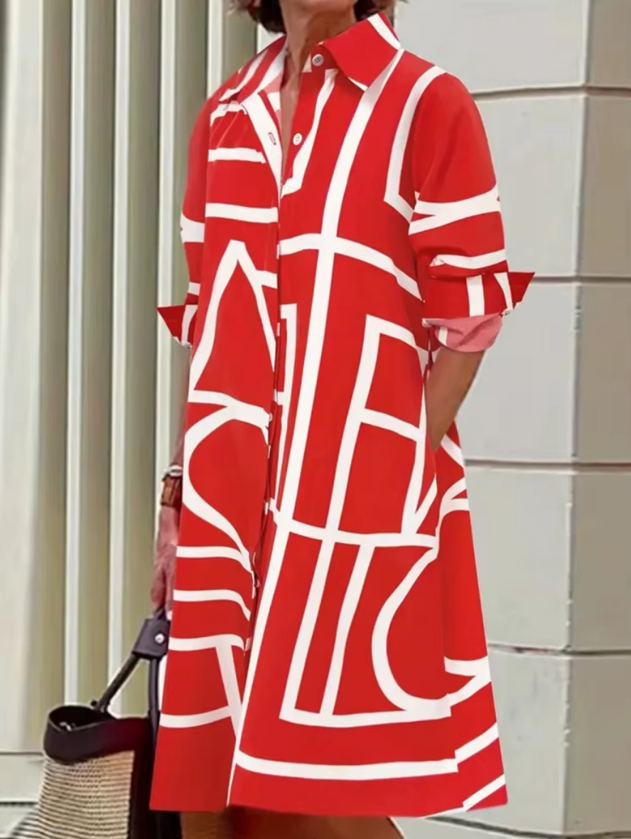 The Naya™ | Patterned Harmony Dress