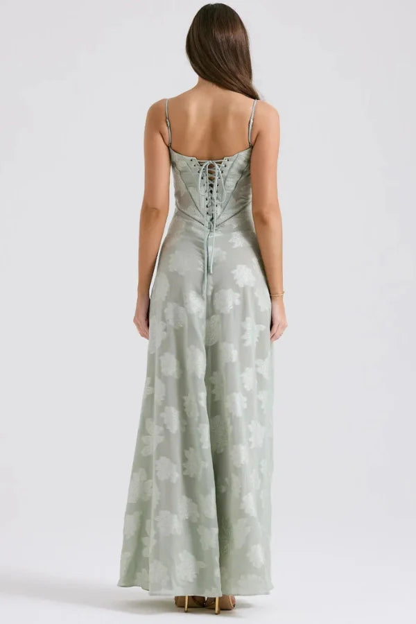 The Enlira™ | Dreamy Lace Halter Dress for Women – Spring Summer Holiday Fairy Look