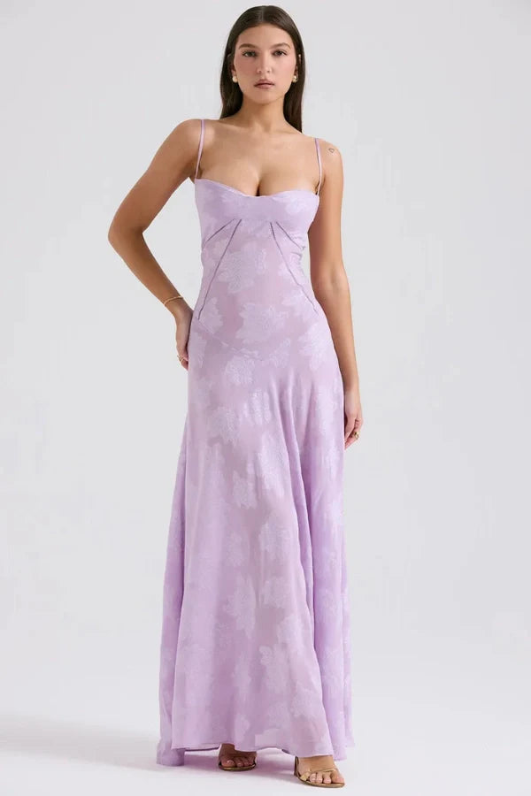 The Enlira™ | Dreamy Lace Halter Dress for Women – Spring Summer Holiday Fairy Look