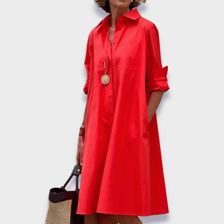 The Verity™ | Elegant Polo Dress
