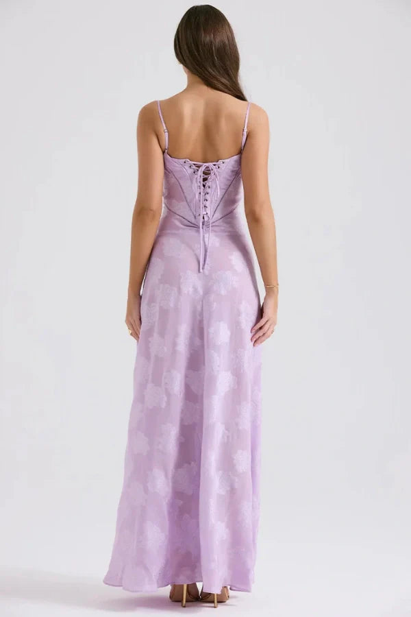 The Enlira™ | Dreamy Lace Halter Dress for Women – Spring Summer Holiday Fairy Look