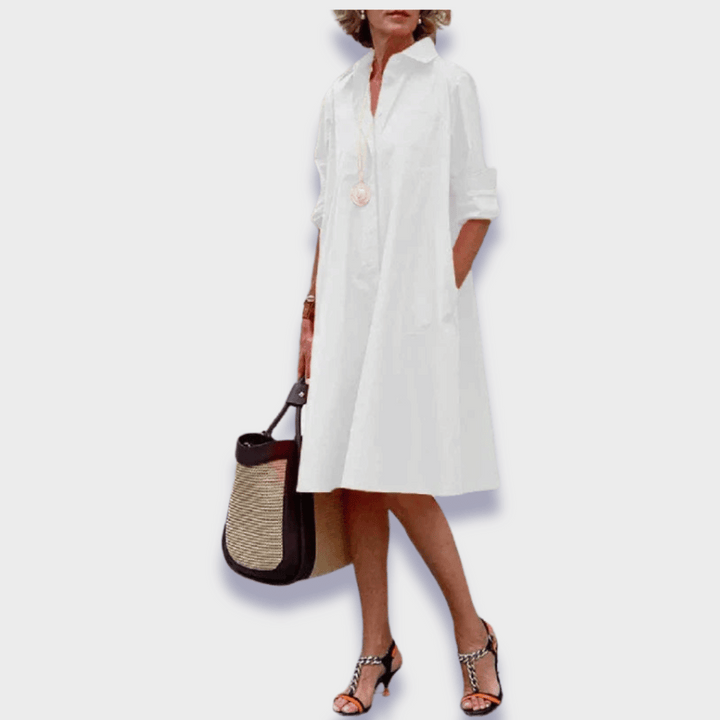 The Verity™ | Elegant Polo Dress