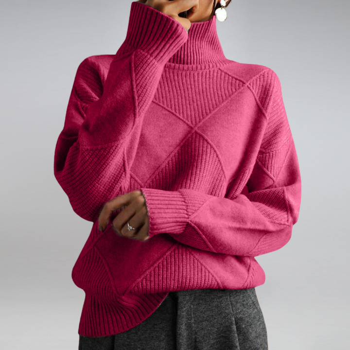 The UV Lily™ | Roll Neck Sweater