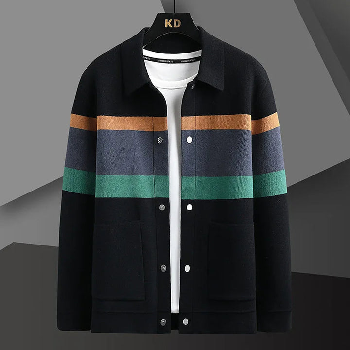 The Camden™ | Striped Knit Jacket