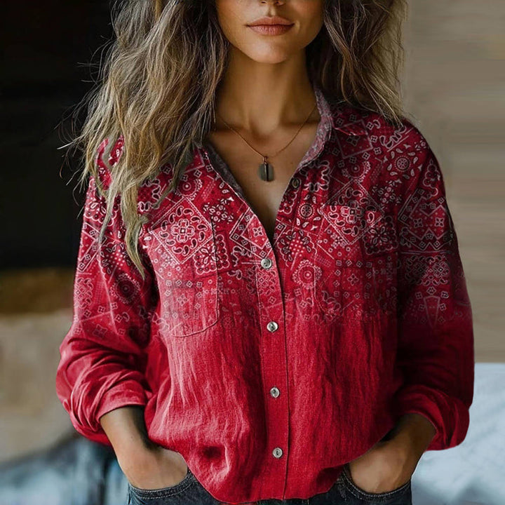 The Aviana™ | Vintage Lapel Long Sleeve
