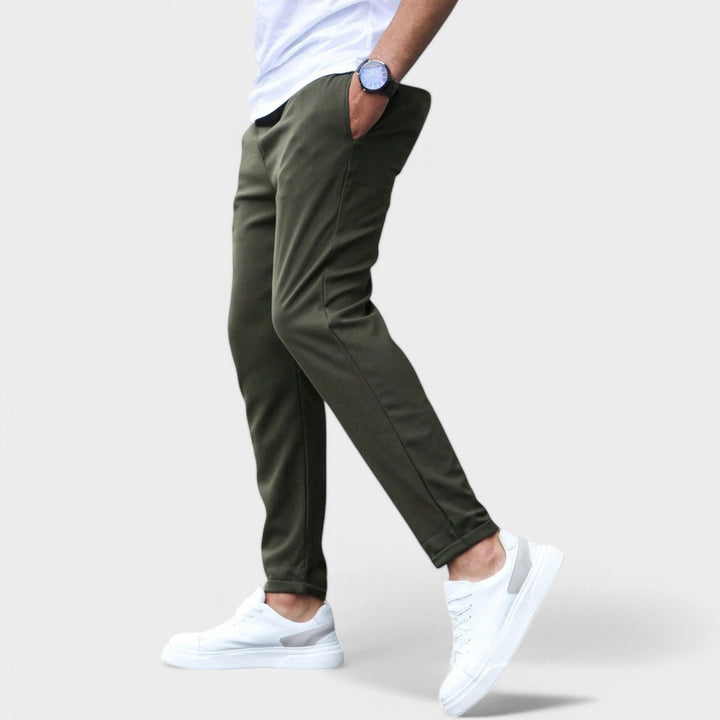 The Tavian™ | Refined Flex Trousers