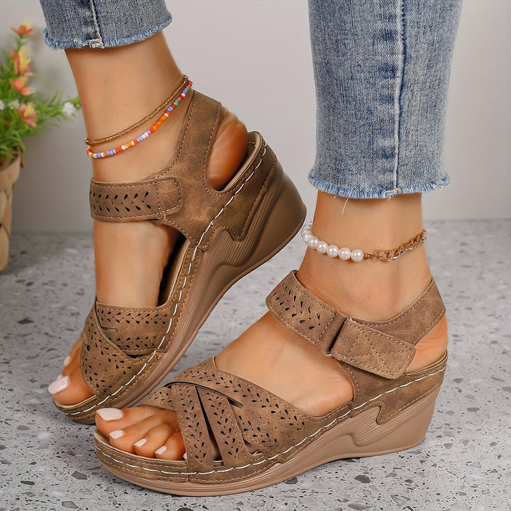 The Fioren™ | Women's Slide Wedge Sandal