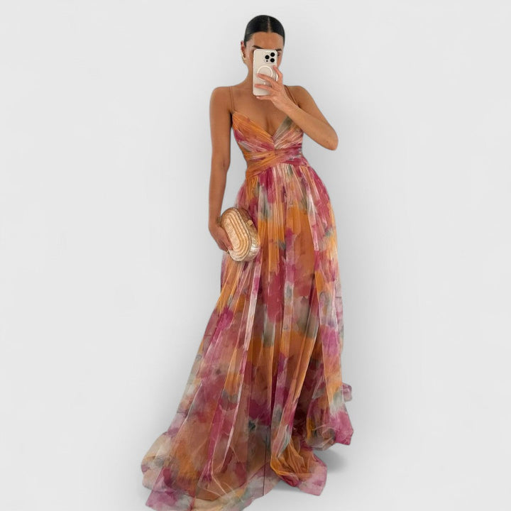 The Amarae™ | Dreamy Garden Maxi Dress