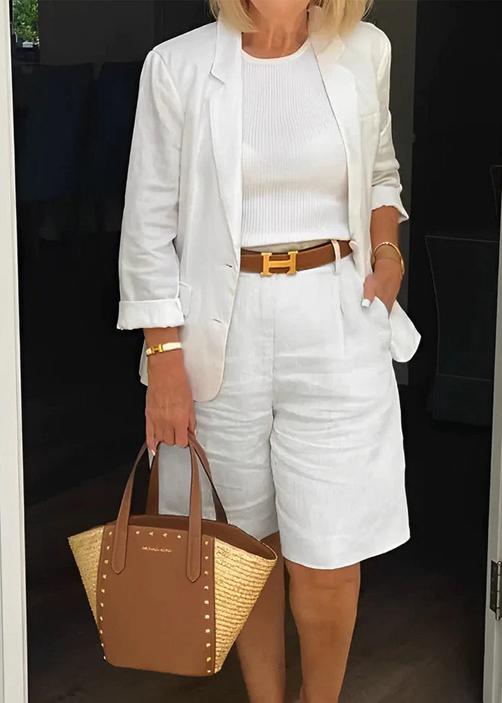 The Briony™ | Two-Piece Ensemble (Coat & Short) Limited Period Offer