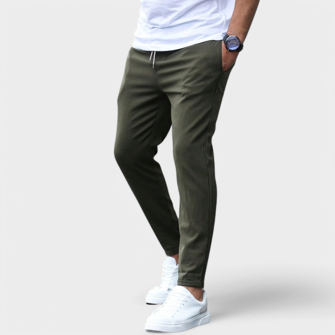 The Tavian™ | Refined Flex Trousers