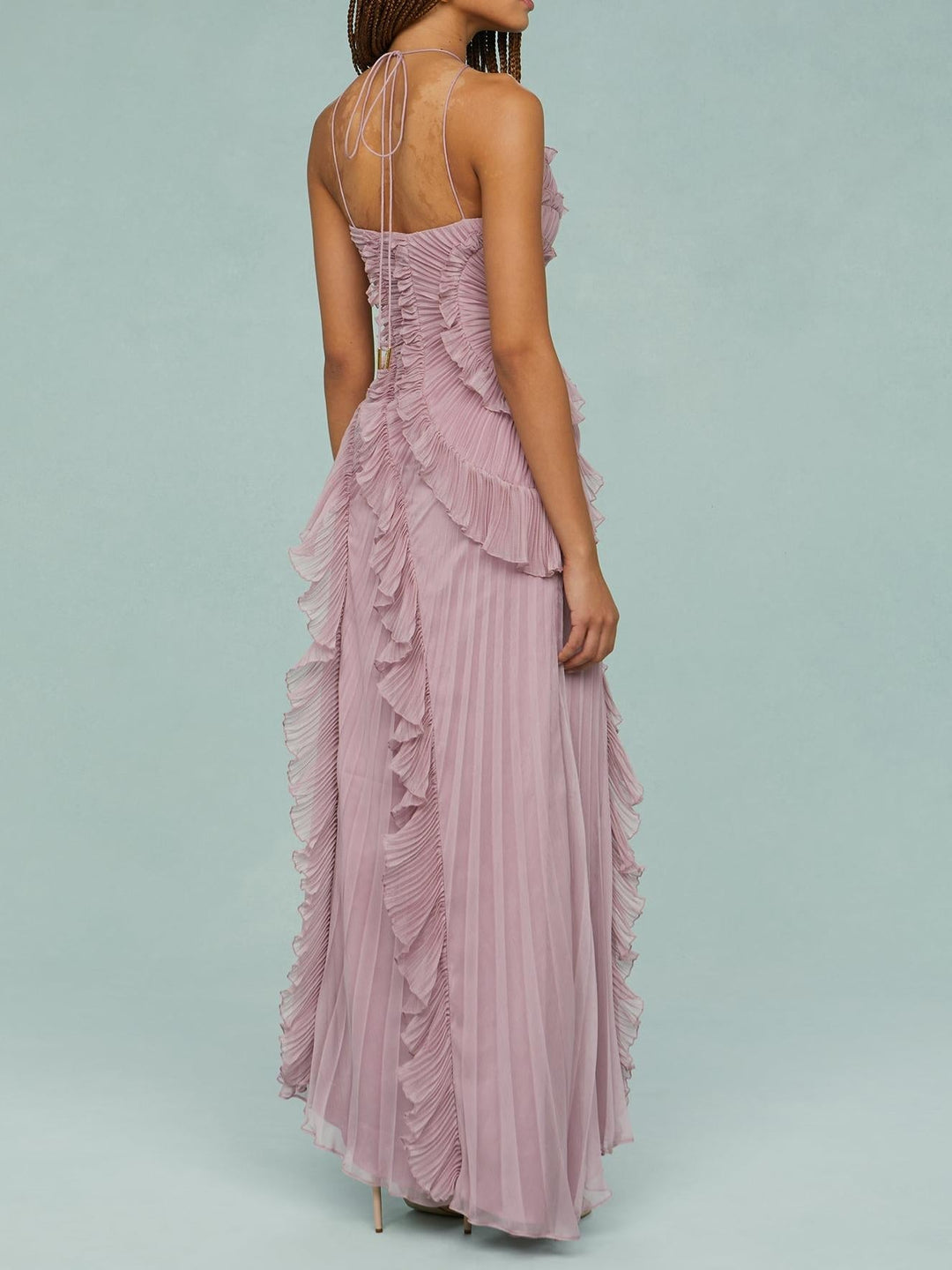 The Halewick™ | Flowing Ocean Swirl Dress