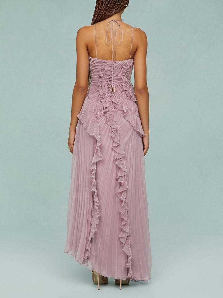 The Halewick™ | Flowing Ocean Swirl Dress