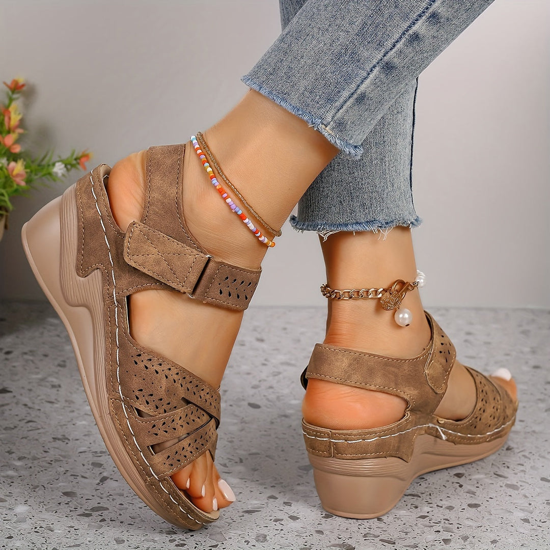 The Fioren™ | Women's Slide Wedge Sandal