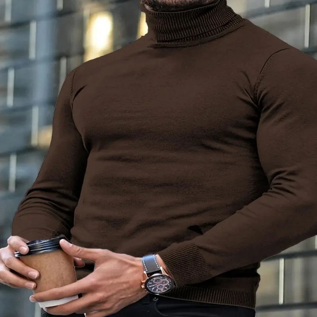 Alistair™ | Classic Knit Turtleneck