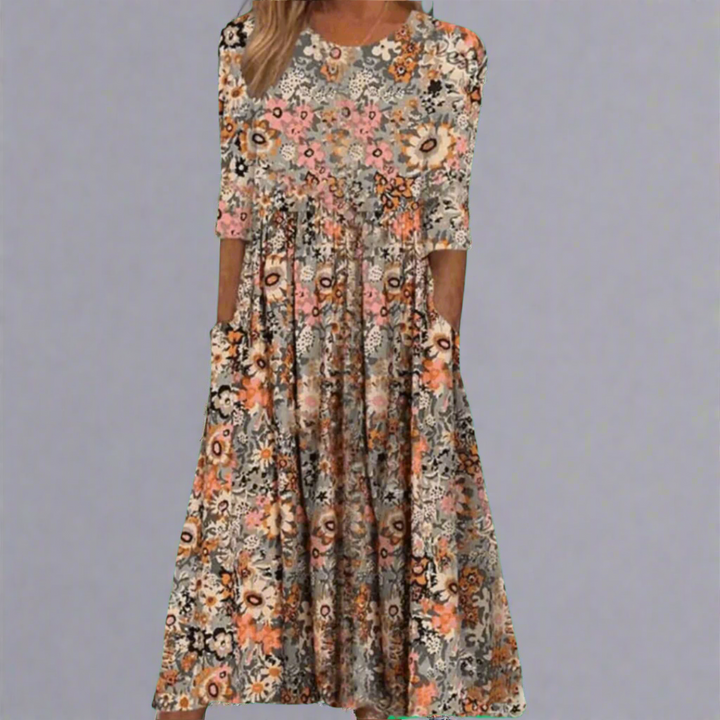 The Giselle™ | Opulent Floral Dream Dress