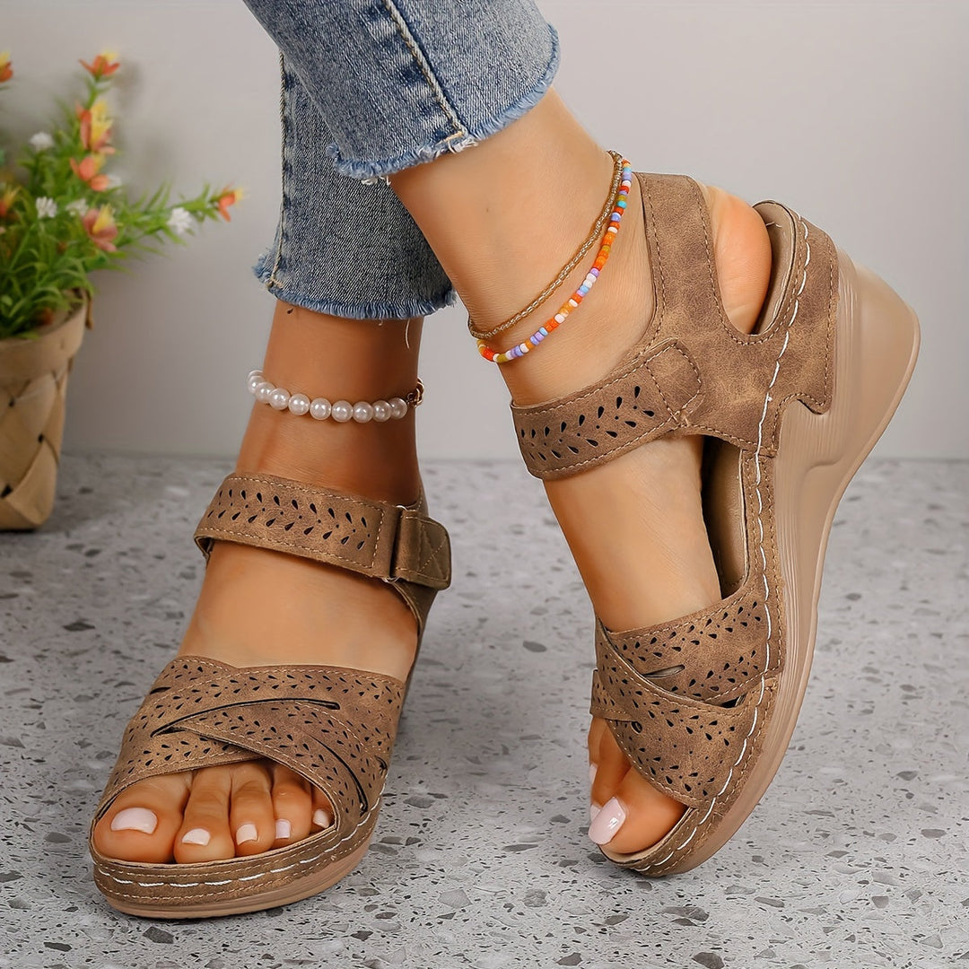 The Fioren™ | Women's Slide Wedge Sandal