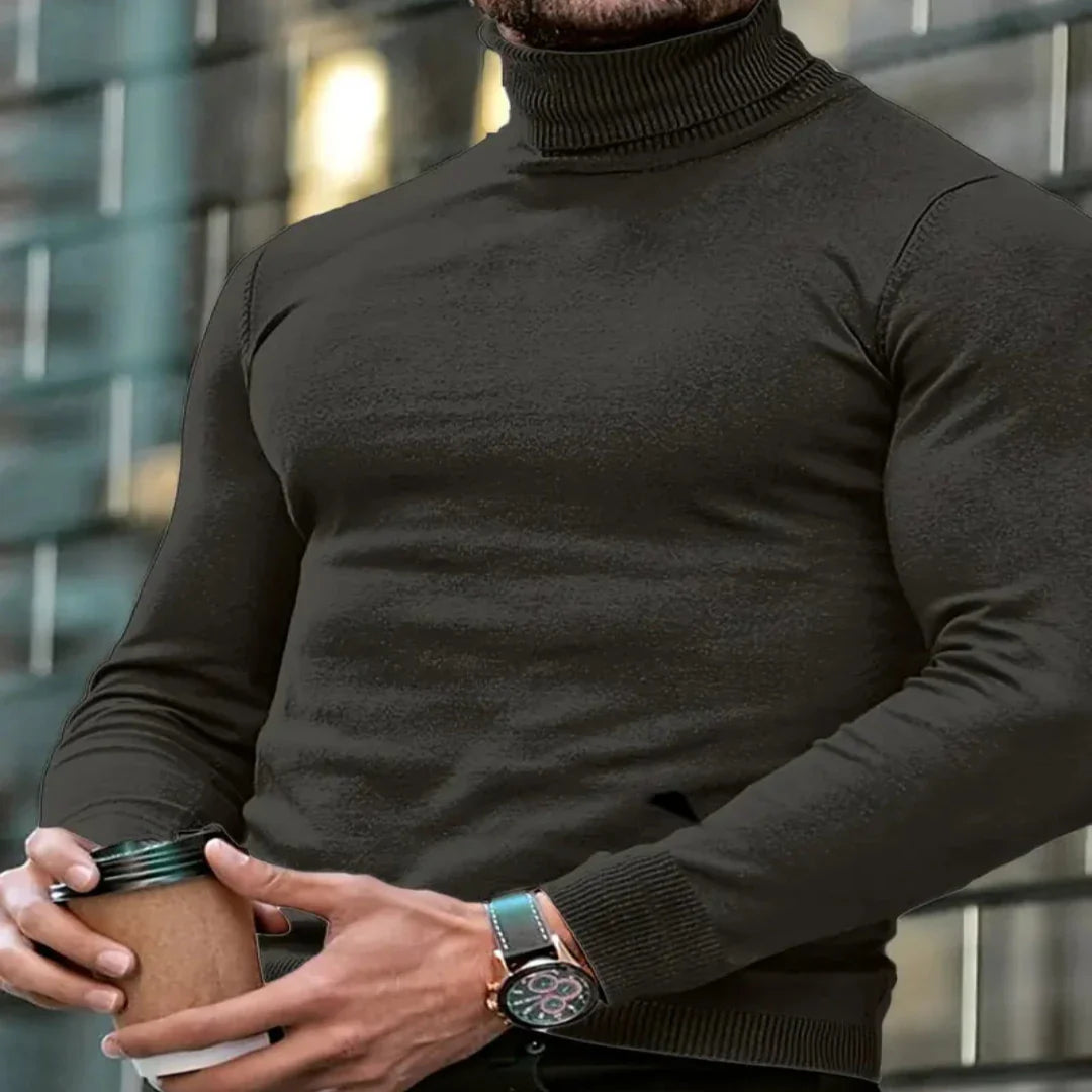 Alistair™ | Classic Knit Turtleneck