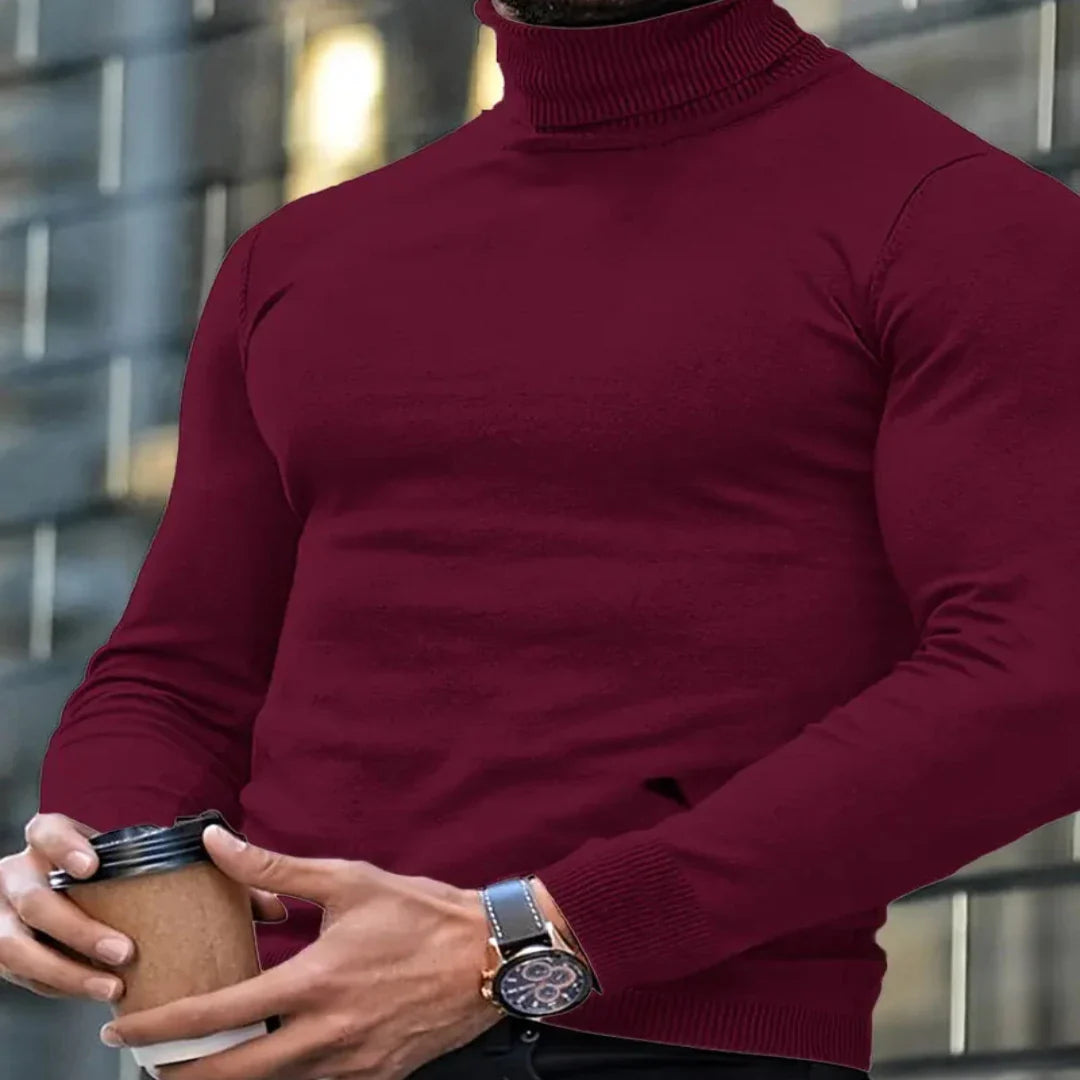 Alistair™ | Classic Knit Turtleneck