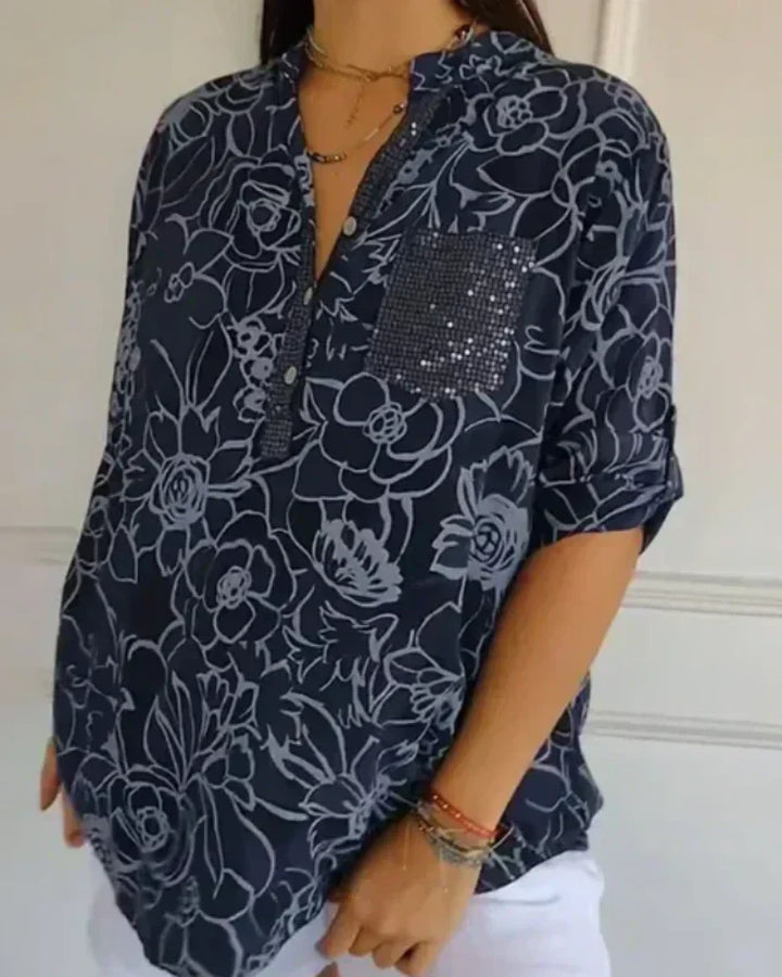 The Cressida™ | Petal Breeze Blouse