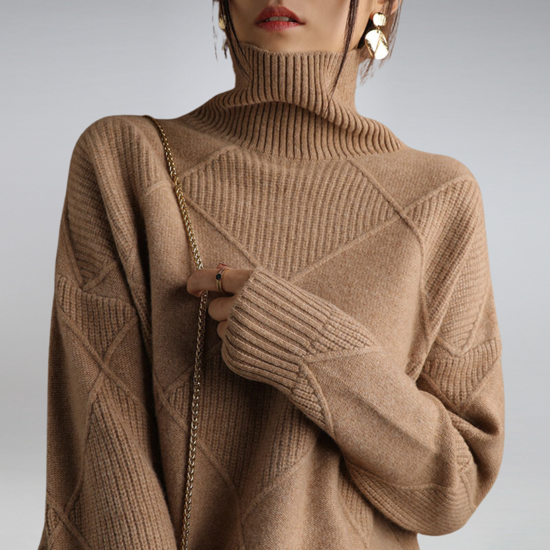 The UV Lily™ | Roll Neck Sweater