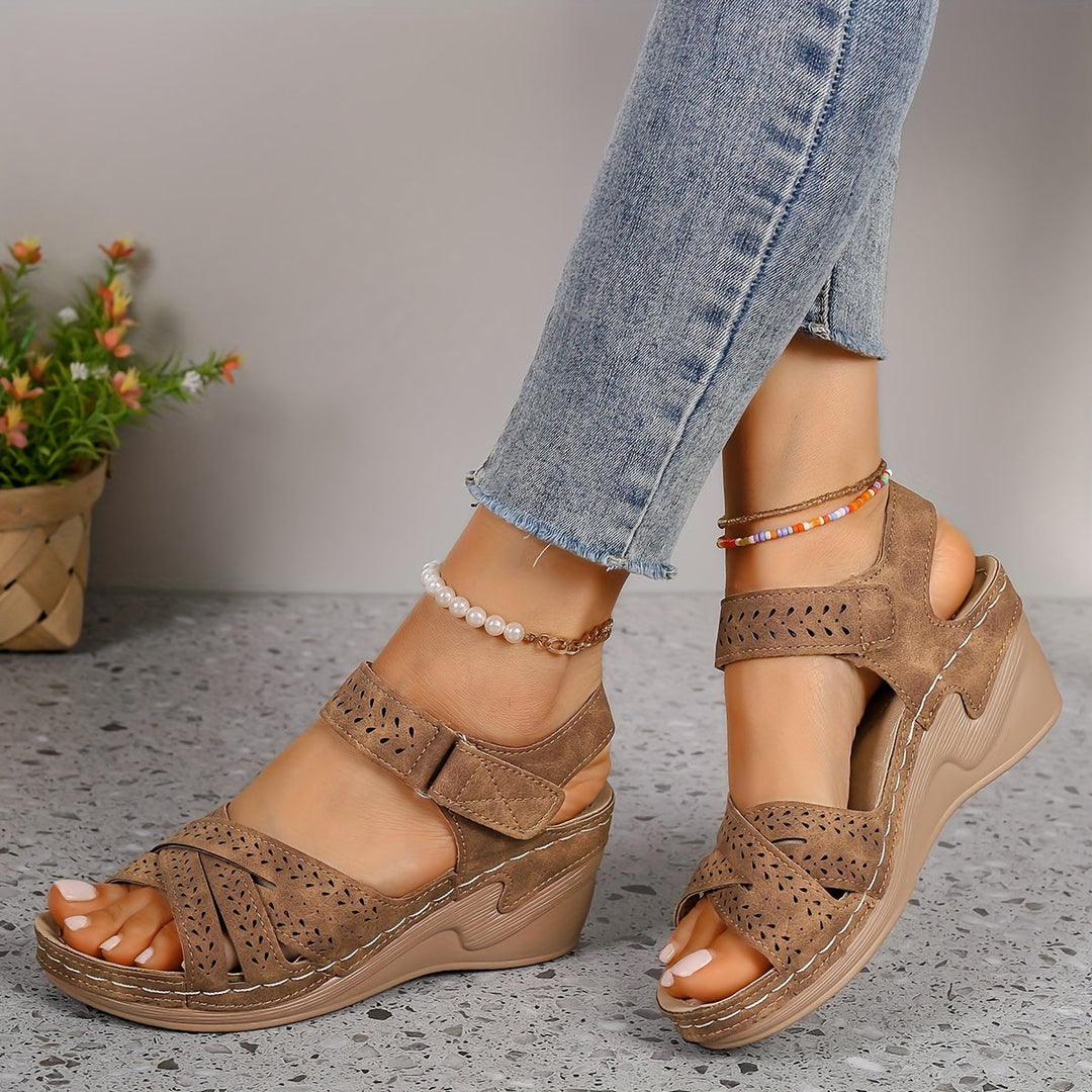 The Fioren™ | Women's Slide Wedge Sandal