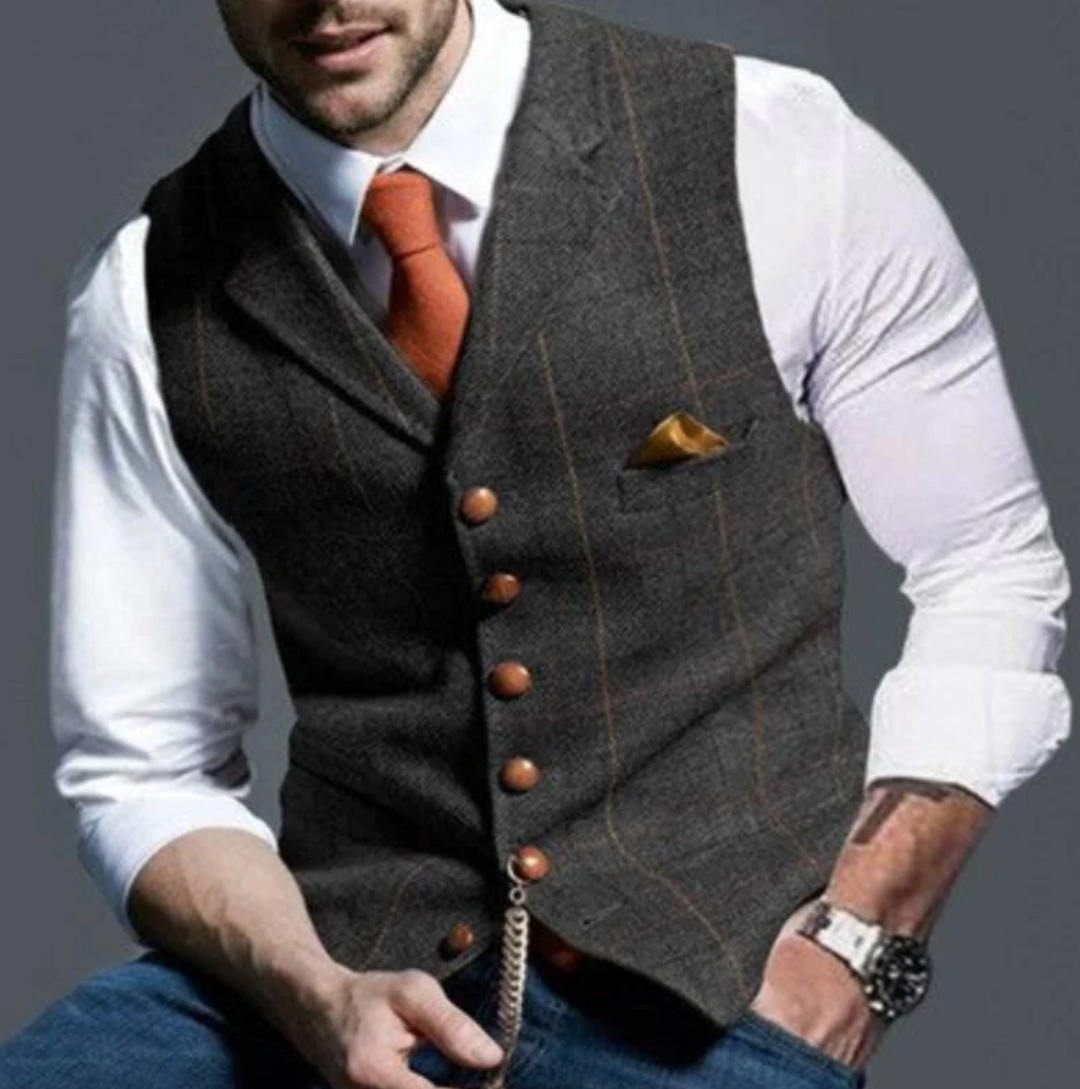 Fenton™ | Luxe Buttoned Vest