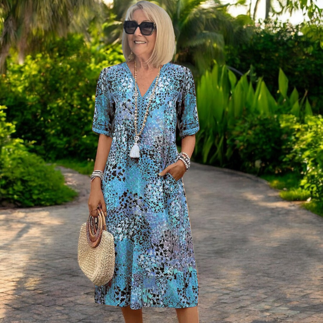 The Nova™ | Earthy Bohemian Maxi